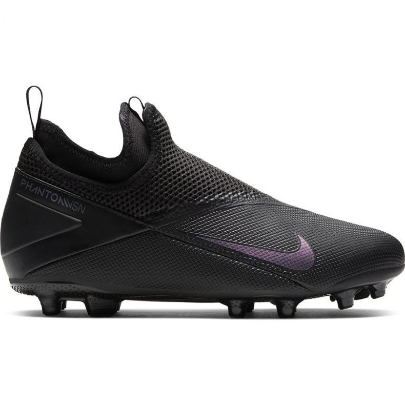 Nike Phantom Vsn 2 Academy Df FG / MG Jr CD4059-010 football shoes black black