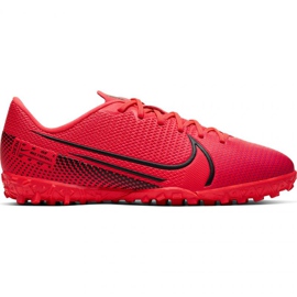 Nike Mercurial Vapor 13 Academy Tf Jr AT8145-606 football shoes red red