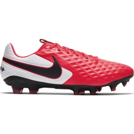 Nike Tiempo Legend 8 Pro Fg M AT6133-606 soccer shoes red oranges and reds