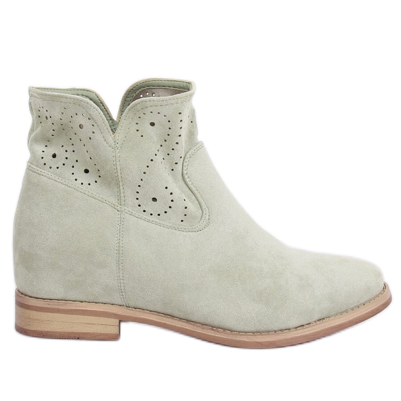 NC1000 Green celadon openwork boots