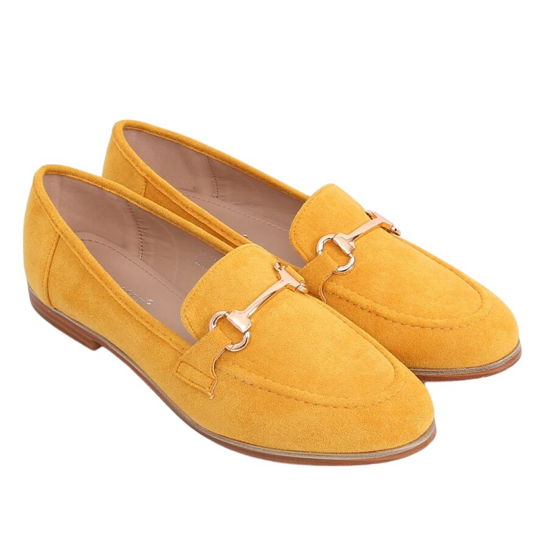 Women's honey loafers T355P Yellow