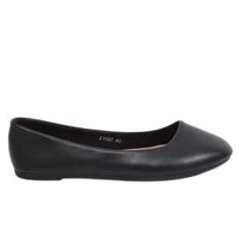 Black plain plain ballerinas Z1007 Black Black plain plain ballerinas Z1007 Black