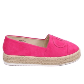 Fuchsia espadrilles T341P Fushia pink