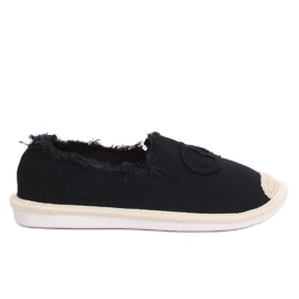 Black women's espadrilles NB273P Black Black women's espadrilles NB273P Black