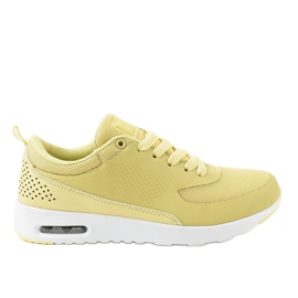 Beige fashionable women's sports shoes GF7811