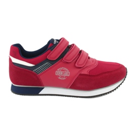 American Club American RH21 red sports shoes navy
