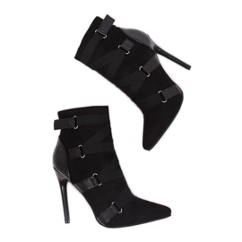 Black Boots on a pin black BKKX1150 Black Ii Quality