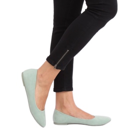 Ballerinas smooth suede celadon CC212P Green Ballerinas smooth suede celadon CC212P Green