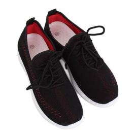Black MG1517 Black sports shoes