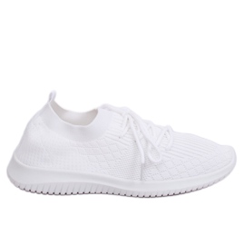 White sports shoes 7753-Y White White sports shoes 7753-Y White