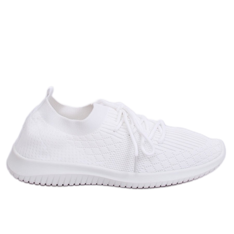 White sports shoes 7753-Y White White sports shoes 7753-Y White