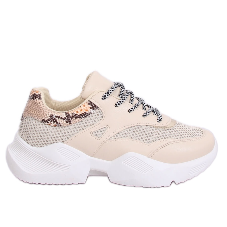Women's beige sports shoes BL192P Beige Women's beige sports shoes BL192P Beige