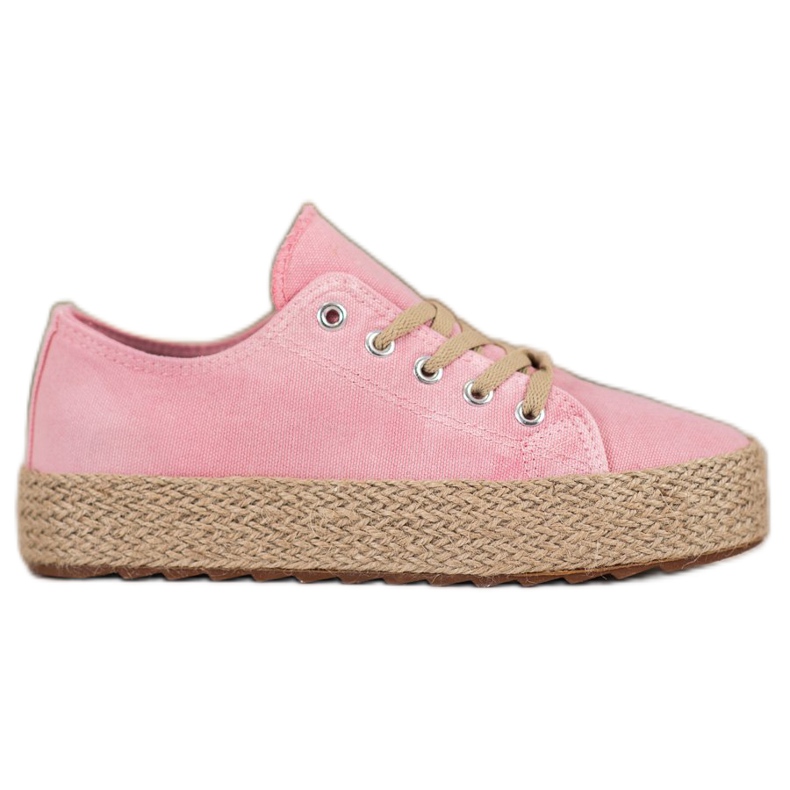 Kylie Stylish Espadrilles pink
