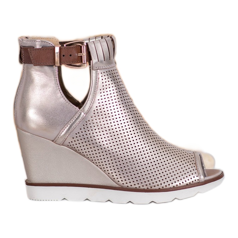 Filippo Golden Ankle Boots