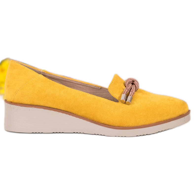 Yellow Lords On The VINCEZA Wedge Yellow Lords On The VINCEZA Wedge
