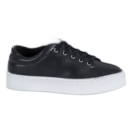 SDS Sports Sneakers On The Platform black SDS Sports Sneakers On The Platform black