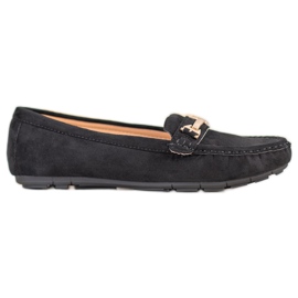 Fama Textile loafers black