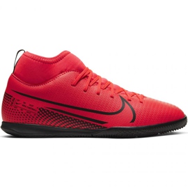 Nike Mercurial Superfly 7 Club Ic Jr AT8153-606 indoor shoes multicolored red