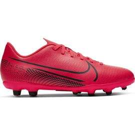 Nike Mercurial Vapor 13 Club FG / MG Jr AT8161-606 soccer shoes multicolored oranges and reds