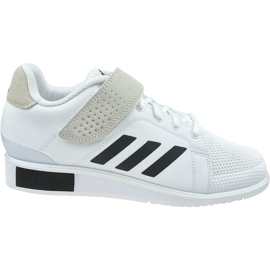 Adidas Power Perfect 3 M BD7158 shoes white Adidas Power Perfect 3 M BD7158 shoes white