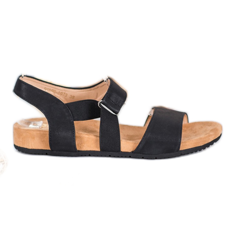 SHELOVET Comfortable Black Sandals