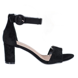 Evento Classic high-heeled sandals black