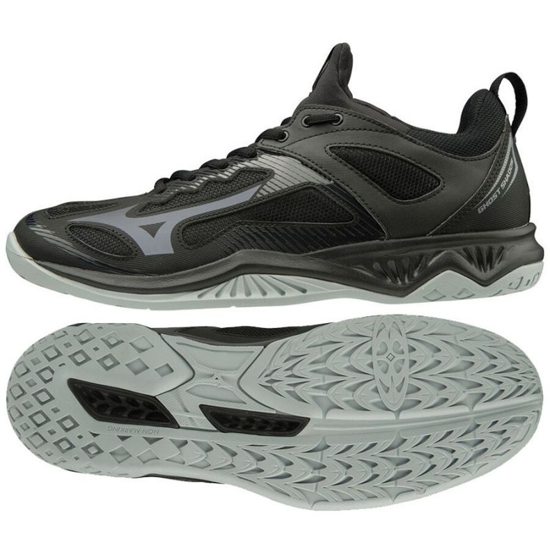 Mizuno Ghost Shadow M X1GA198097 handball shoes black grey black