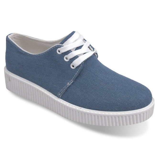 Creepers Boots On The SB-A11 Blue Platform