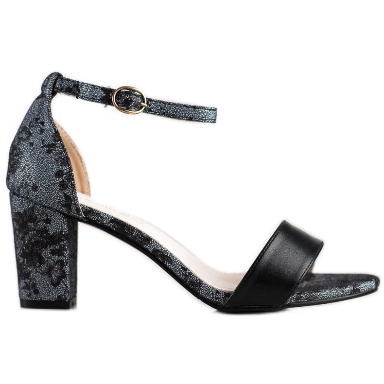 Goodin Stylish Sandals With Lace black Goodin Stylish Sandals With Lace black