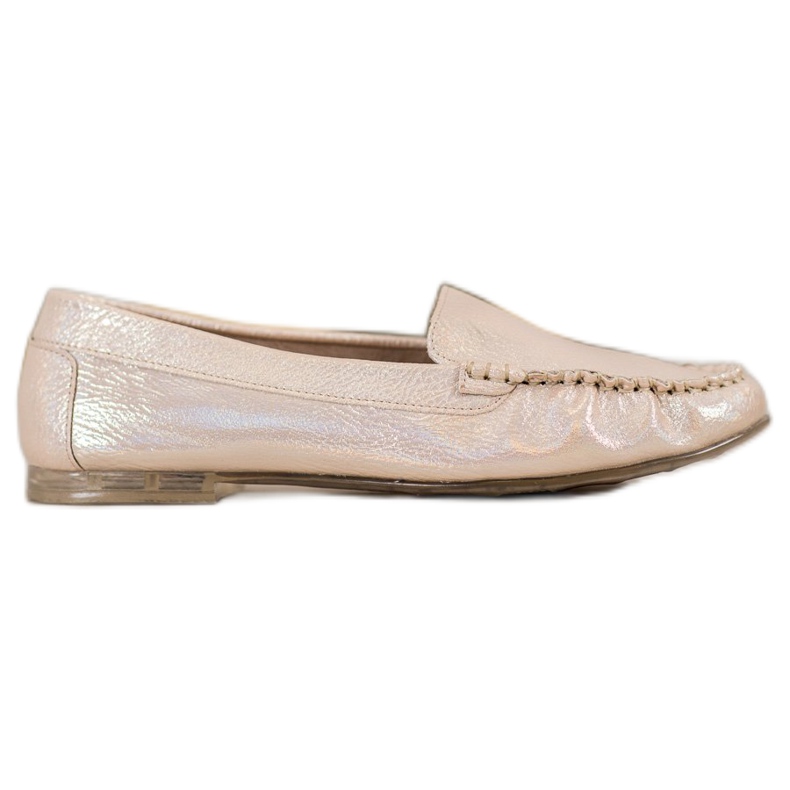 Sergio Leone Holo-effect loafers yellow