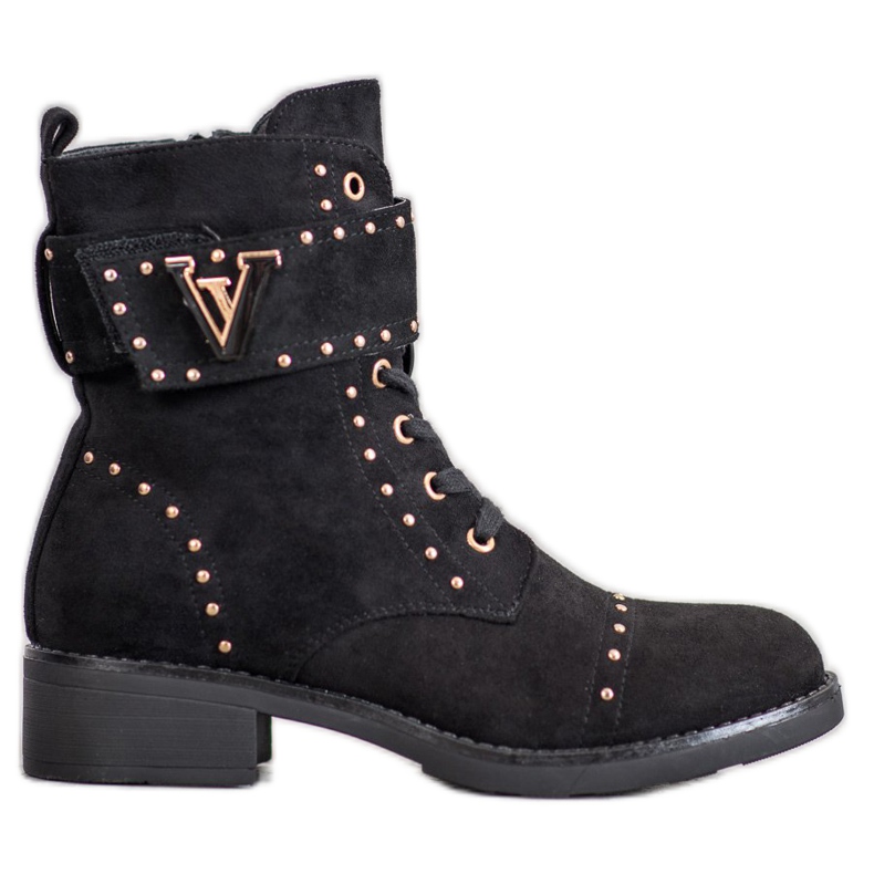 SDS Fashionable Suede Workers black