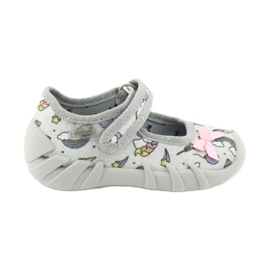 Befado children's shoes 109P199 grey multicolored