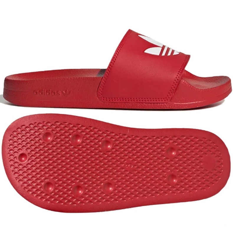 Adidas Originals Adilette Lite Jr FU9179 red