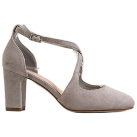 Sergio Leone Stylish Pumps On A Pillar grey Sergio Leone Stylish Pumps On A Pillar grey