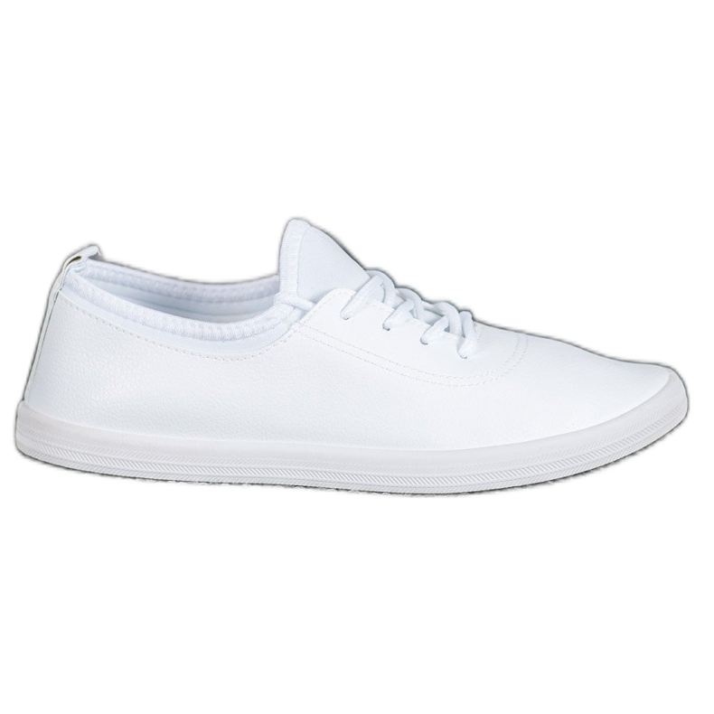 SHELOVET Light Sneakers With Eco Leather white