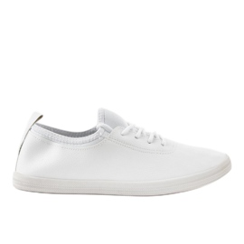 W9782-2 white classic sneakers