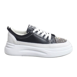 Black sneakers sneakers decorated with G140-1