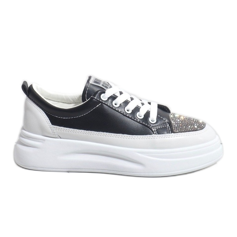 Black sneakers sneakers decorated with G140-1