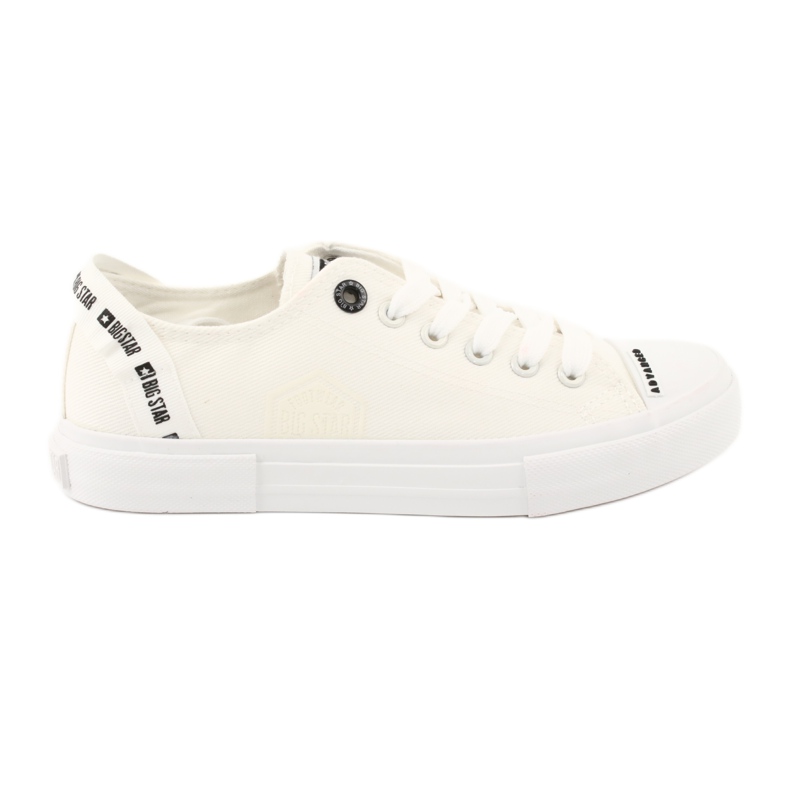 Big Star Biaded sneakers FF274206 white Big Star Biaded sneakers FF274206 white