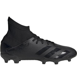 Adidas Predator 20.3 Fg Jr EF1929 football boots black black