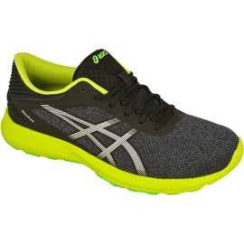 Running shoes Asics Nitrofuze M T6H3N-9593 black grey green