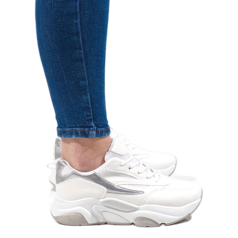 White sports sneakers SX001-9 White sports sneakers SX001-9