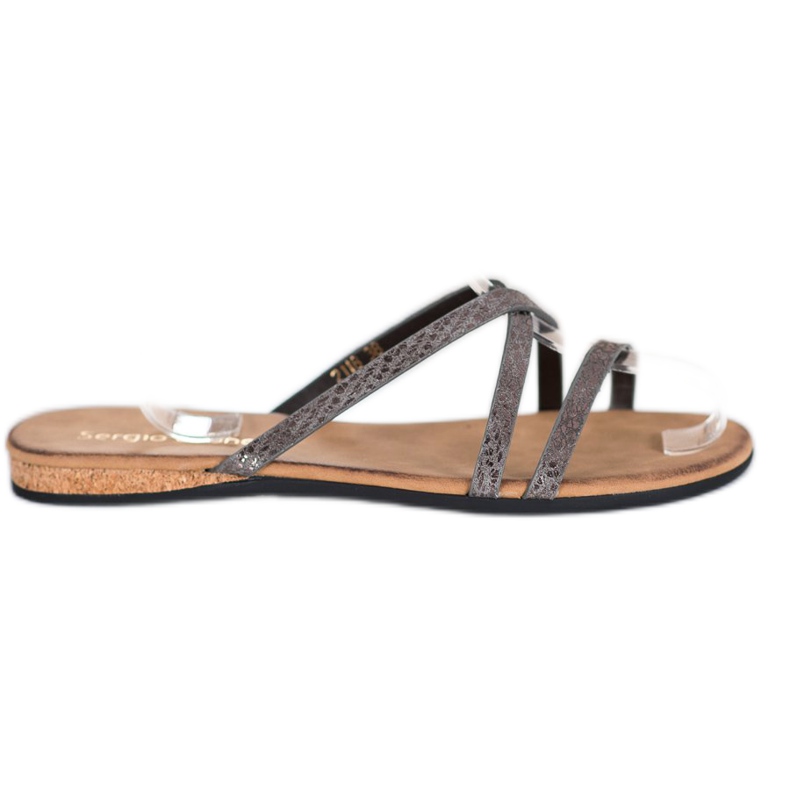 Sergio Leone Stylish Slippers grey