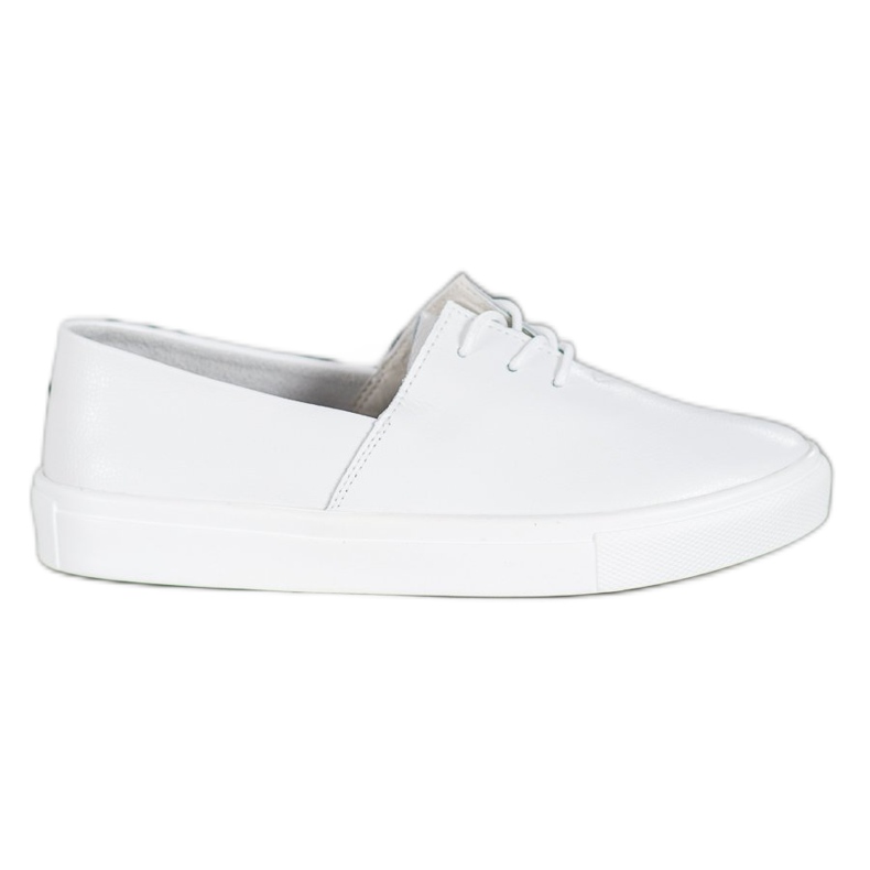 Filippo Stylish Leather Sneakers white