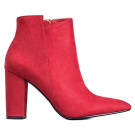 SHELOVET Stylish boots red