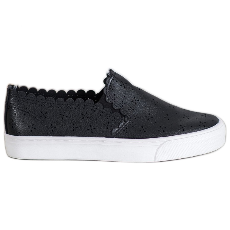 J. Star Eco leather slip-on sneakers black