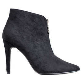 SHELOVET Black Boots On A High Heel