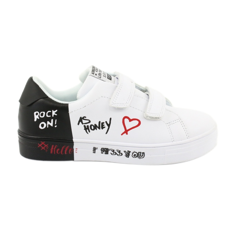 American Club ES05 white and black sneakers