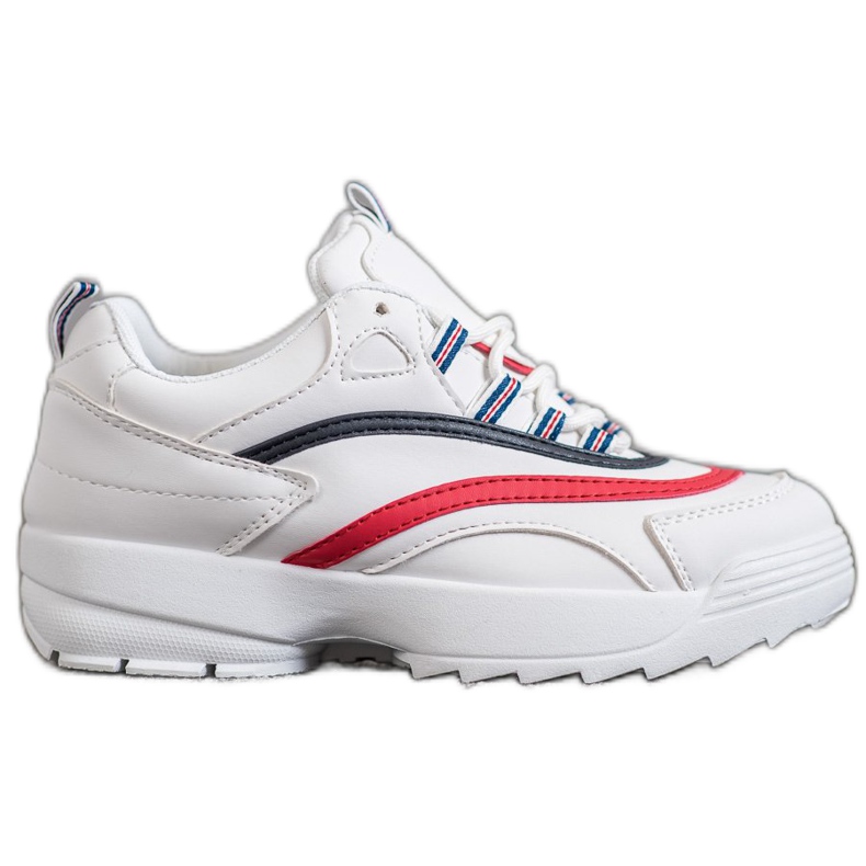 Weide Fashionable Shoes On The Platform white