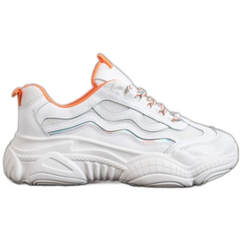 SHELOVET Sneakers On The Platform white